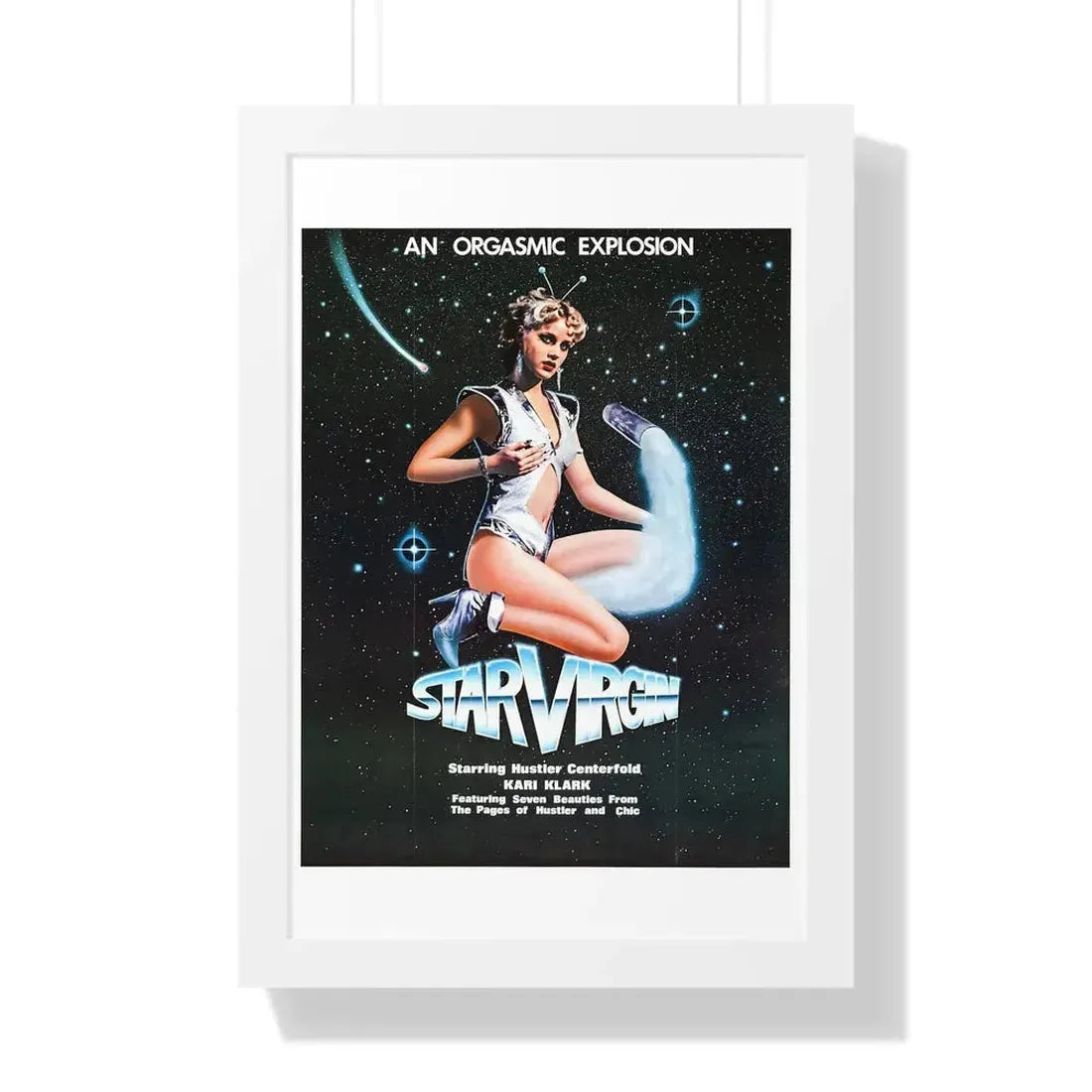 STAR VIRGIN 1979 - Framed Movie Poster - The Sticker Space
