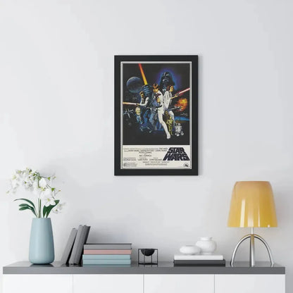 STAR WARS (3) 1977 - Framed Movie Poster - The Sticker Space