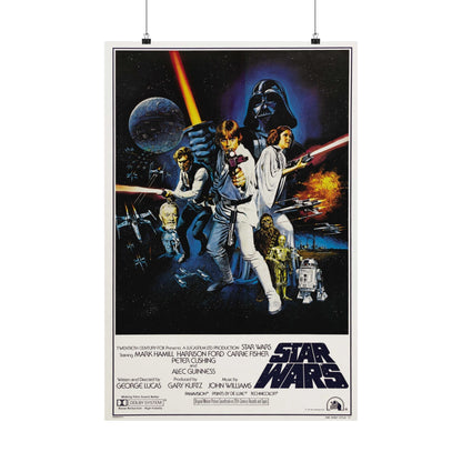 STAR WARS (3) 1977 - Paper Movie Poster-20″ x 30″-The Sticker Space