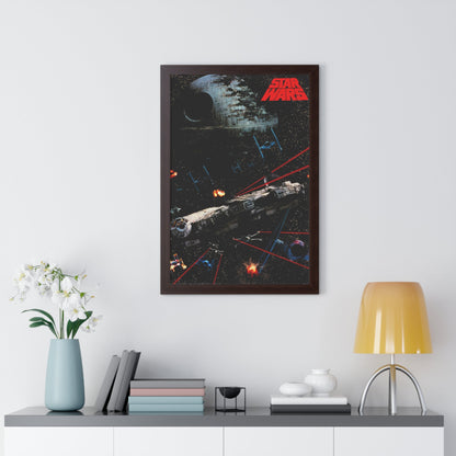 STAR WARS (4) 1977 - Framed Movie Poster-The Sticker Space