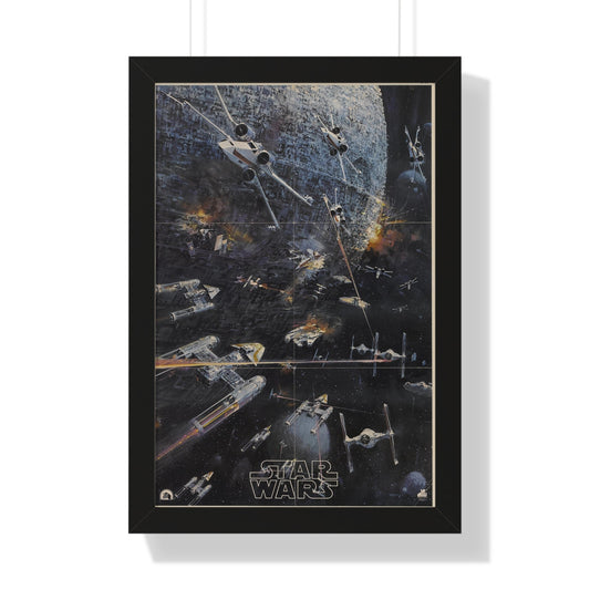 STAR WARS (SOUNDTRACK) 1977 - Framed Movie Poster-16″ x 24″-The Sticker Space