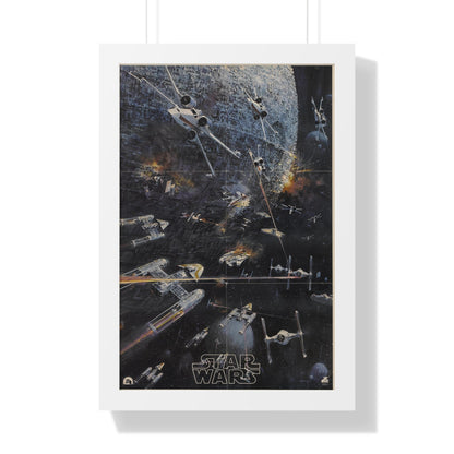 STAR WARS (SOUNDTRACK) 1977 - Framed Movie Poster-16″ x 24″-The Sticker Space