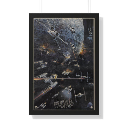 STAR WARS (SOUNDTRACK) 1977 - Framed Movie Poster-20" x 30"-The Sticker Space