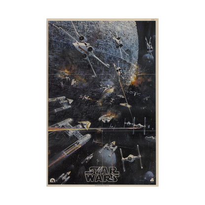 STAR WARS (SOUNDTRACK) 1977 - Paper Movie Poster-The Sticker Space