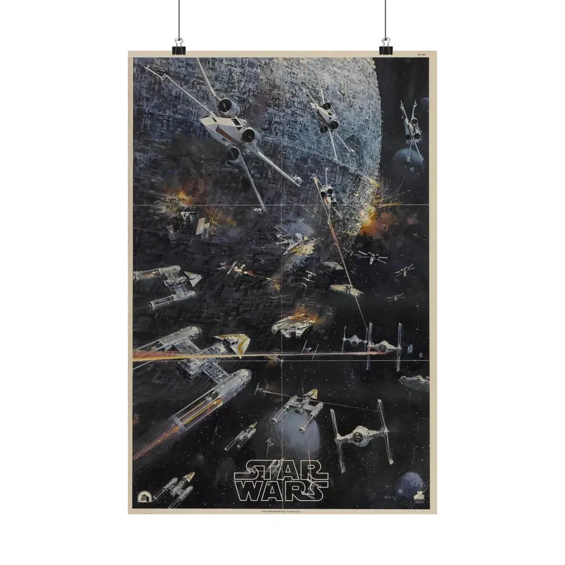 STAR WARS (SOUNDTRACK) 1977 - Paper Movie Poster 16″ x 24″ Matte - The Sticker Space