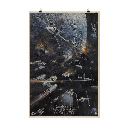 STAR WARS (SOUNDTRACK) 1977 - Paper Movie Poster 16″ x 24″ Matte - The Sticker Space