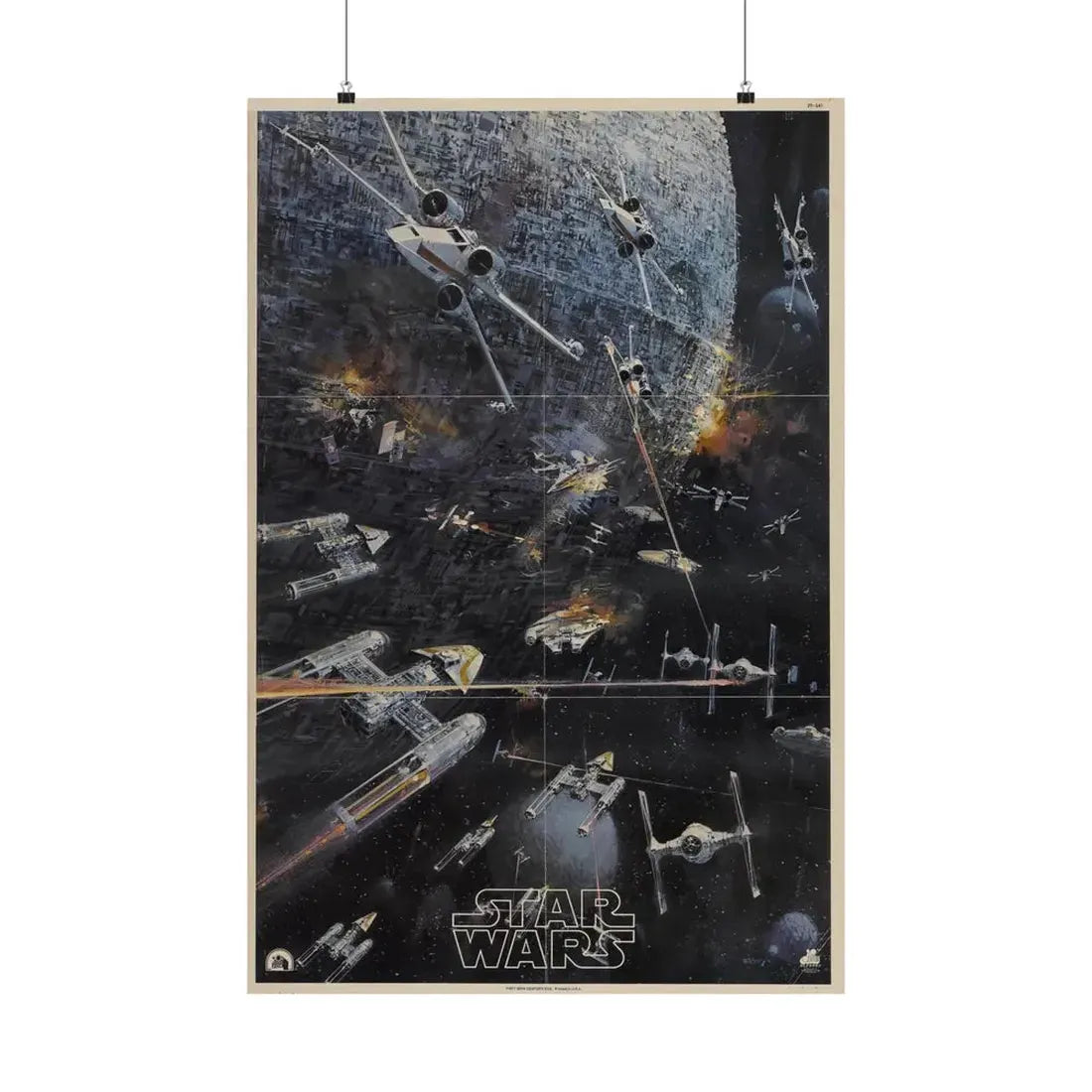 STAR WARS (SOUNDTRACK) 1977 - Paper Movie Poster 24″ x 36″ Matte - The Sticker Space