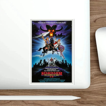 Starchaser The Legend of Orin 1985 Movie Poster STICKER Vinyl Die-Cut Decal - The Sticker Space