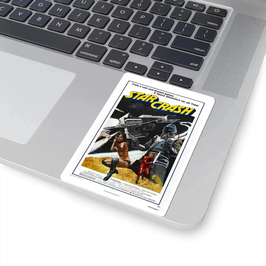 Starcrash 1979 Movie Poster - STICKER Vinyl Kiss-Cut Decal - The Sticker Space