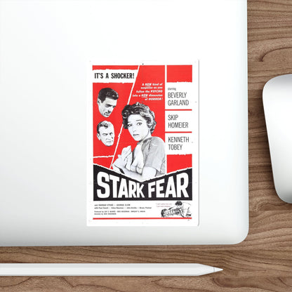 STARK FEAR 1962 Movie Poster STICKER Vinyl Die-Cut Decal-The Sticker Space