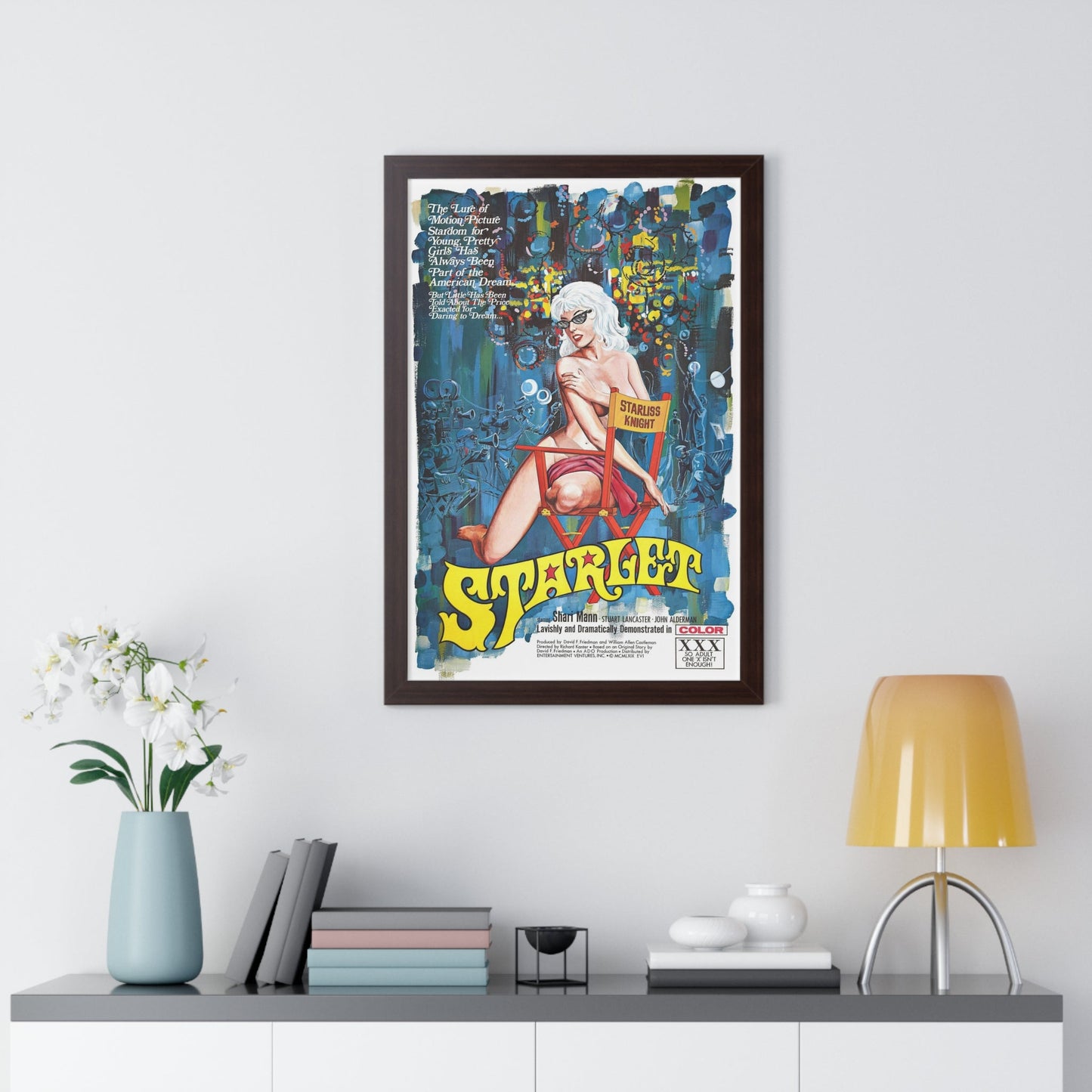 STARLET 1969 - Framed Movie Poster-The Sticker Space