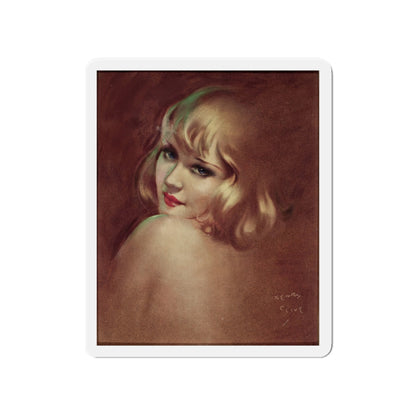 Starlet (Magazine Illustration) Refrigerator Magnet-4" x 4"-The Sticker Space