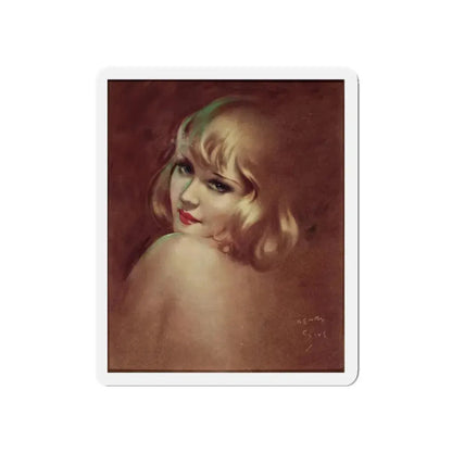 Starlet (Magazine Illustration) Refrigerator Magnet 5 Inch Die-Cut - The Sticker Space