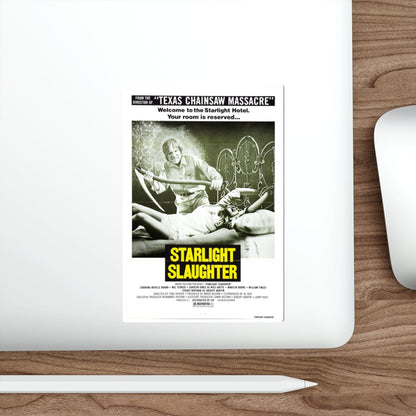 STARLIGHT SLAUGHTER (EATEN ALIVE) 1977 Movie Poster STICKER Vinyl Die-Cut Decal-The Sticker Space