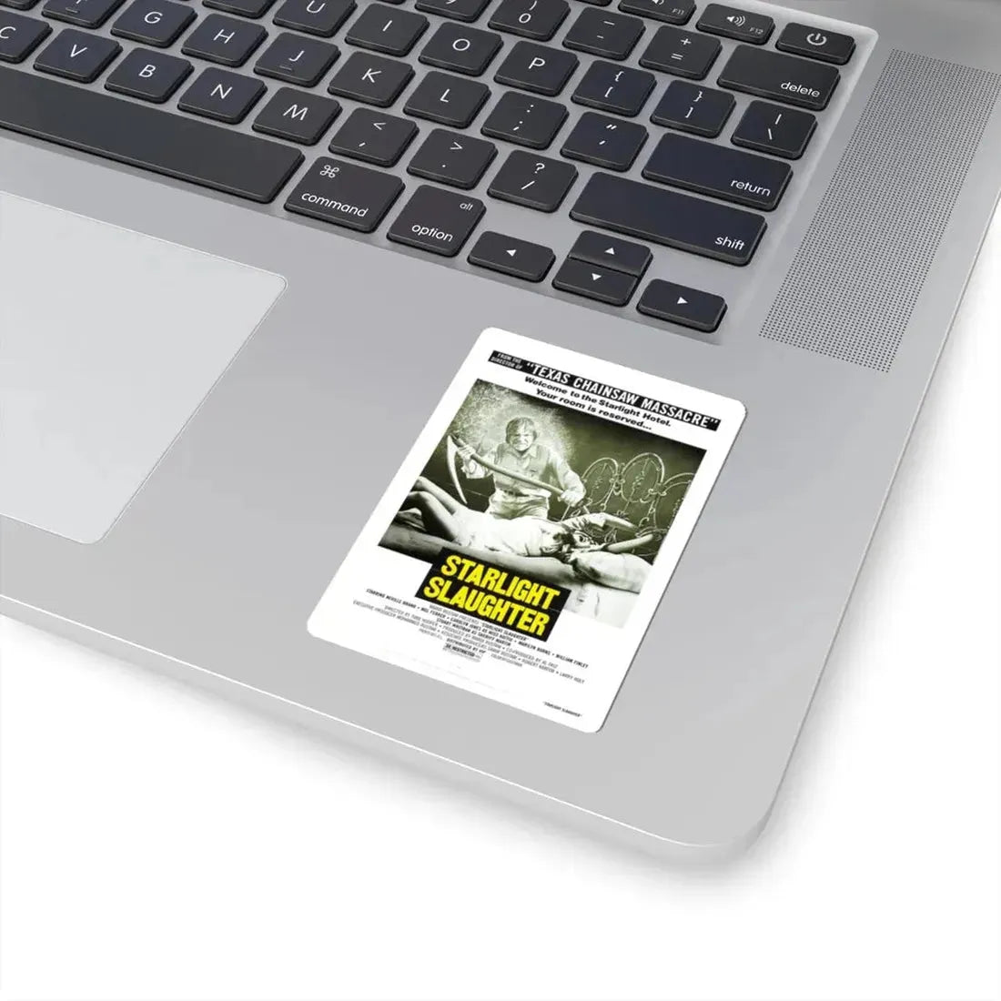 STARLIGHT SLAUGHTER (EATEN ALIVE) 1977 Movie Poster - STICKER Vinyl Kiss-Cut Decal - The Sticker Space