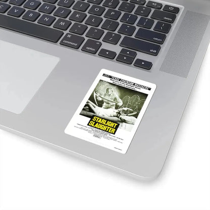 STARLIGHT SLAUGHTER (EATEN ALIVE) 1977 Movie Poster - STICKER Vinyl Kiss-Cut Decal - The Sticker Space