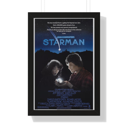 STARMAN 1984 - Framed Movie Poster-16″ x 24″-The Sticker Space