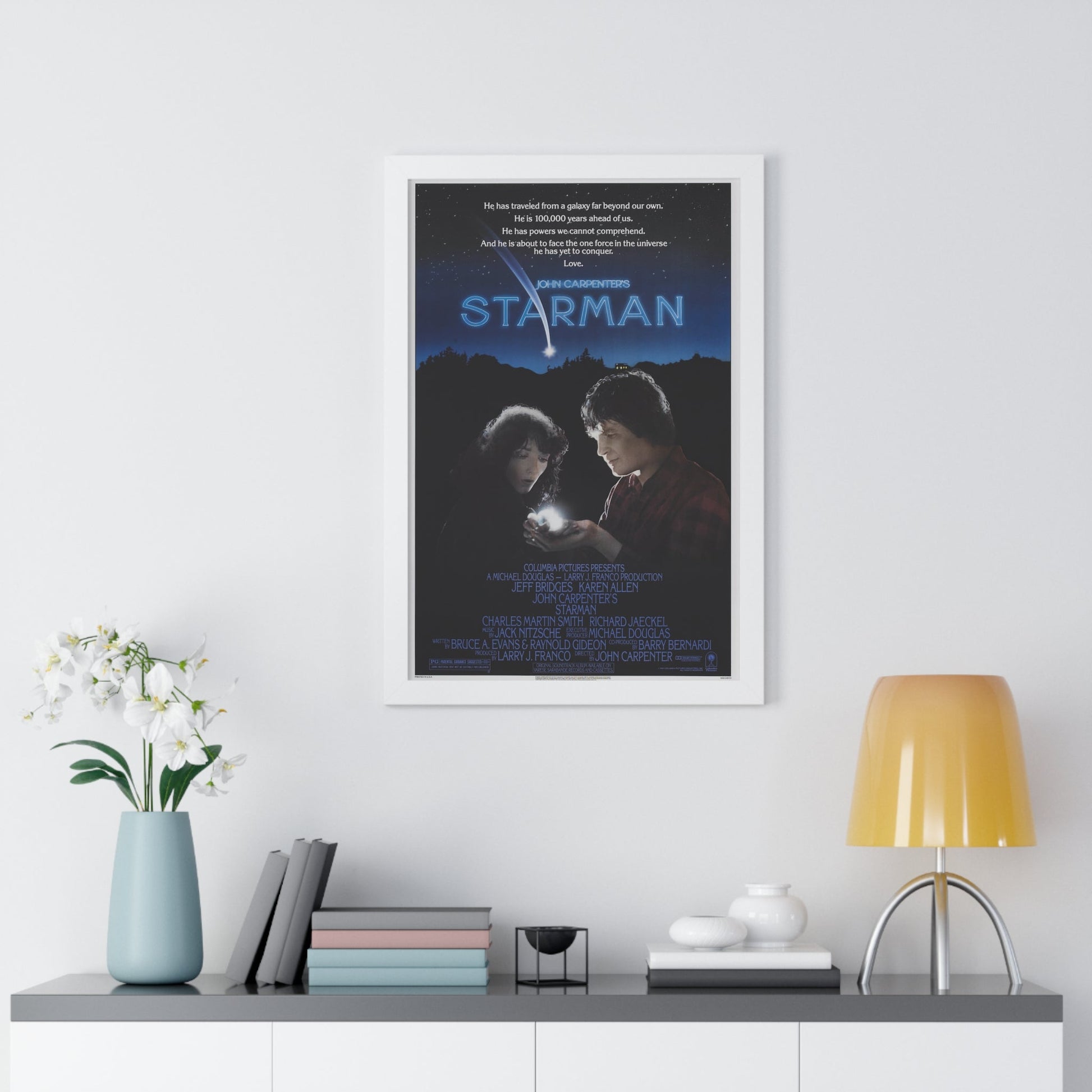 STARMAN 1984 - Framed Movie Poster-The Sticker Space