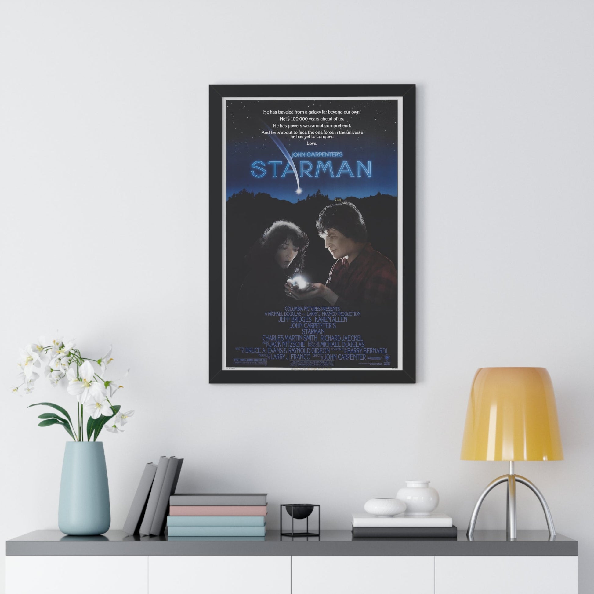 STARMAN 1984 - Framed Movie Poster-The Sticker Space