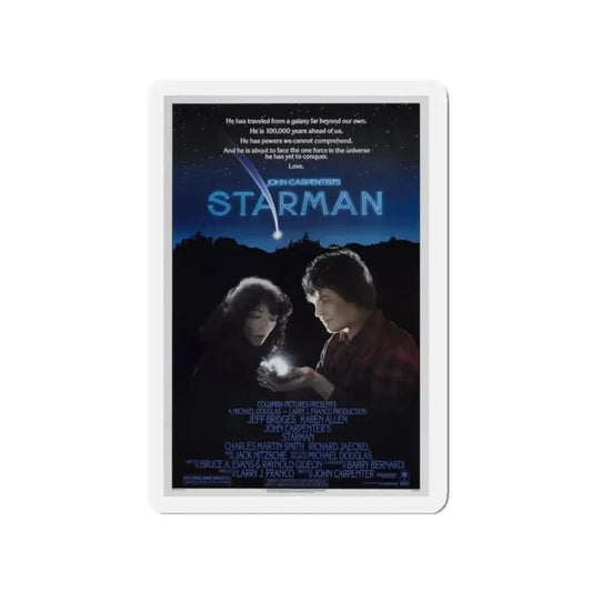 STARMAN 1984 Movie Poster - Refrigerator Magnet 2 Inch Die-Cut - The Sticker Space