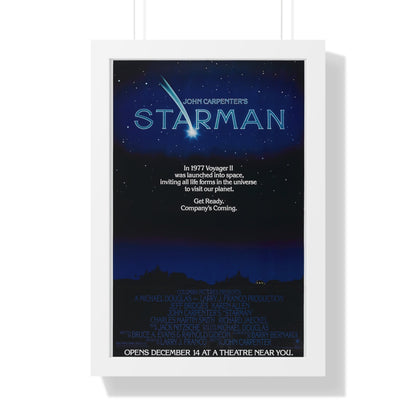 STARMAN (TEASER) 1984 - Framed Movie Poster-16″ x 24″-The Sticker Space