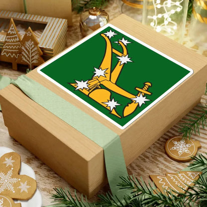 Starry Plough flag 1914 (Ireland) STICKER Vinyl Kiss-Cut Decal - The Sticker Space