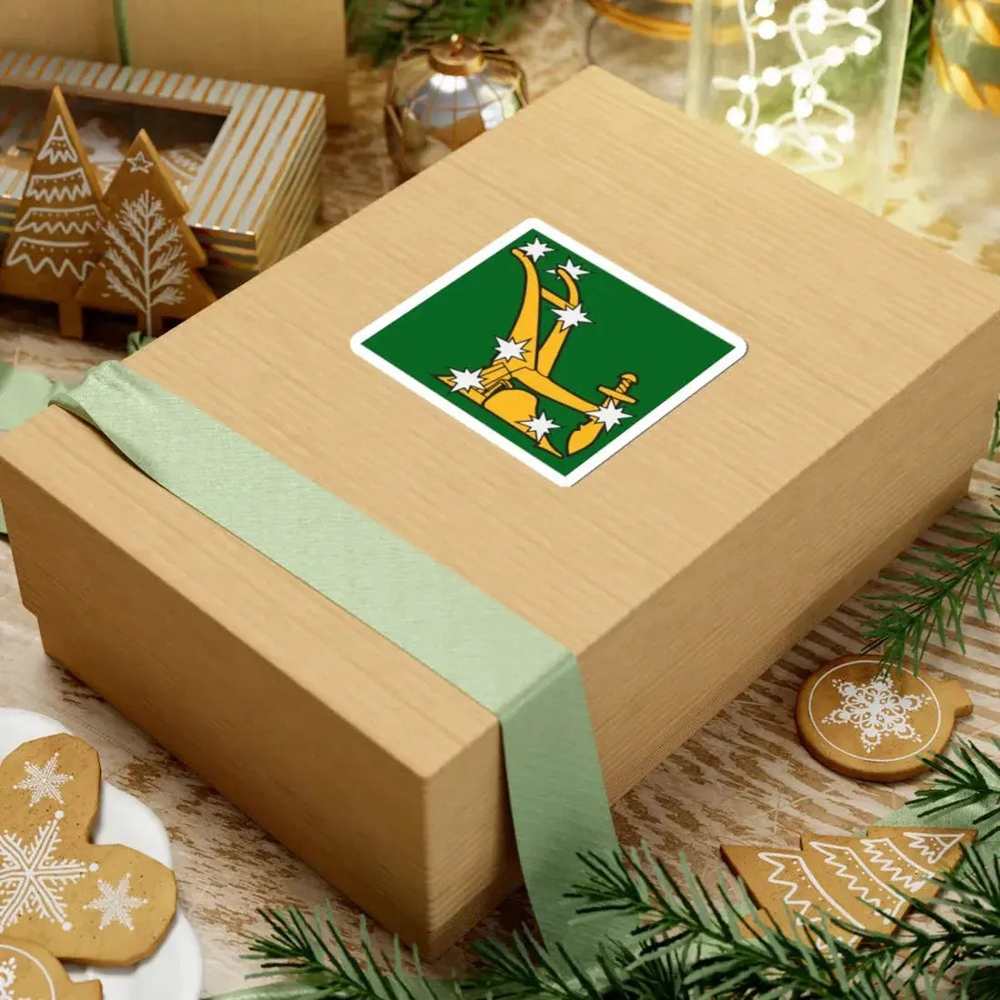 Starry Plough flag 1914 (Ireland) STICKER Vinyl Kiss-Cut Decal - The Sticker Space