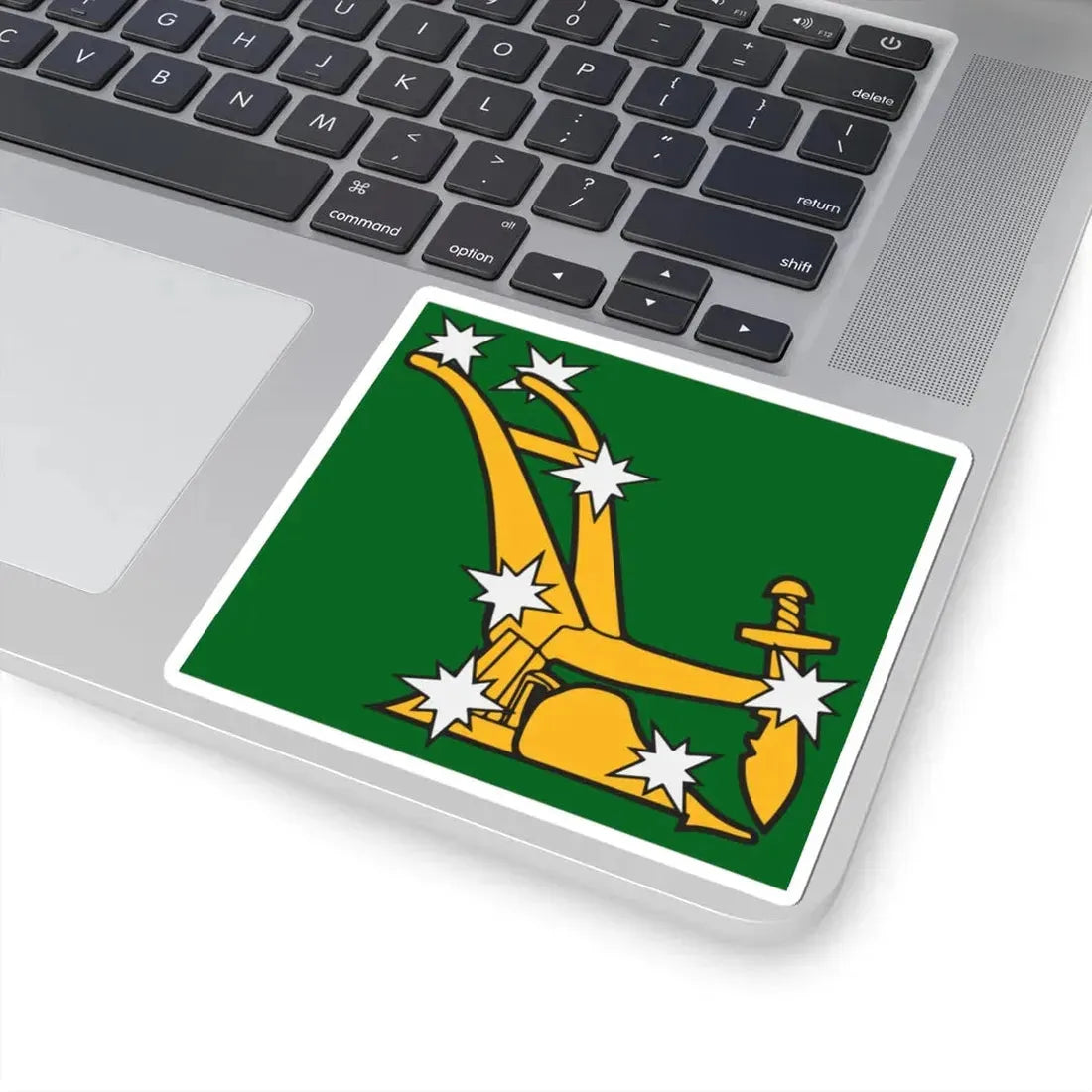 Starry Plough flag 1914 (Ireland) STICKER Vinyl Kiss-Cut Decal - The Sticker Space