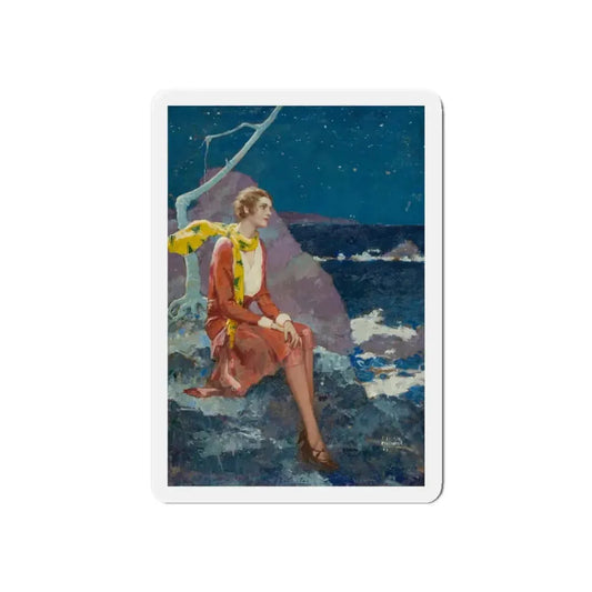 Stars for Sale (Magazine Illustration) Refrigerator Magnet 6 Inch Die-Cut - The Sticker Space