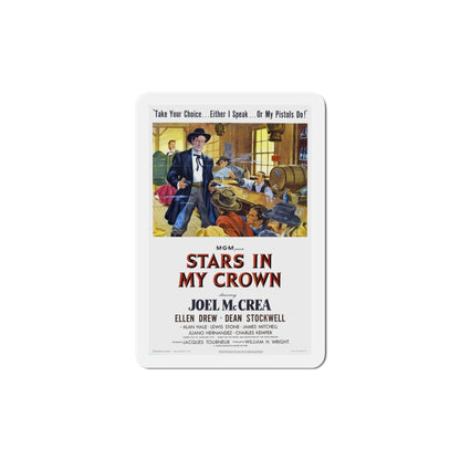 Stars in My Crown 1950 Movie Poster Die-Cut Magnet-6 Inch-The Sticker Space