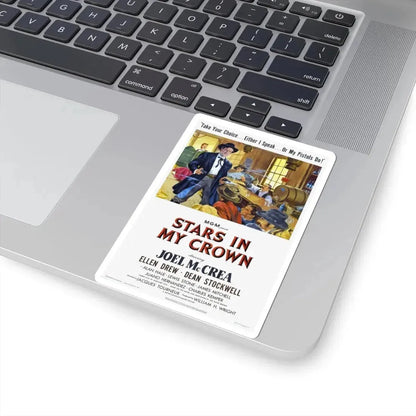 Stars in My Crown 1950 Movie Poster - STICKER Vinyl Kiss-Cut Decal - The Sticker Space