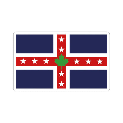 Stars  Leaf Proposal 1964 (Canada) STICKER Vinyl Kiss-Cut Decal 2 Inch White - The Sticker Space