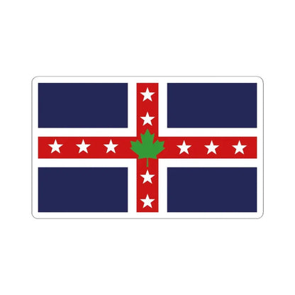 Stars  Leaf Proposal 1964 (Canada) STICKER Vinyl Kiss-Cut Decal 6 Inch White - The Sticker Space