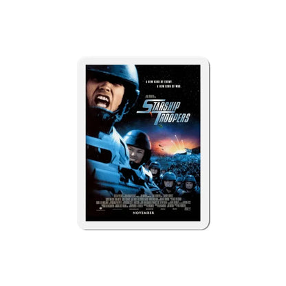 Starship Troopers 1997 Movie Poster Refrigerator Magnet 5 Inch - The Sticker Space