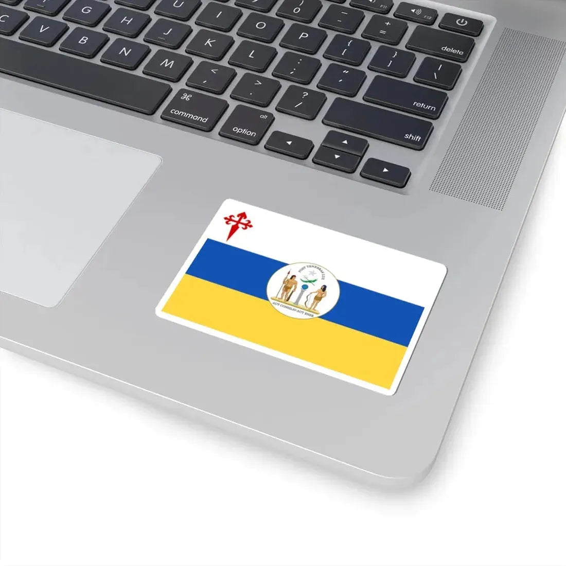 State Ensign of Chile 1813-1814 (Chile) STICKER Vinyl Kiss-Cut Decal - The Sticker Space