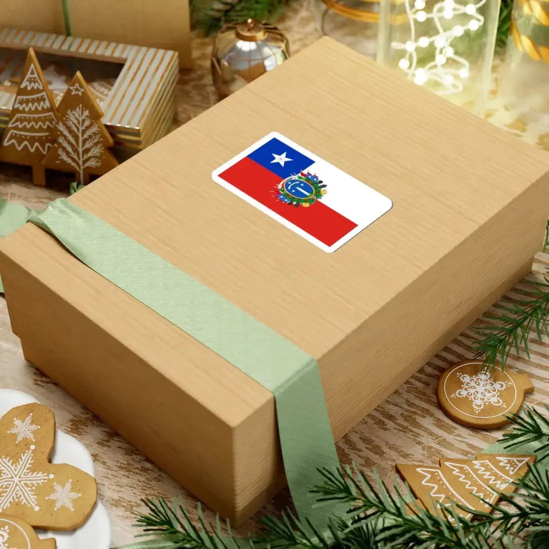 State Ensign of Chile 1819-1834 (Chile) STICKER Vinyl Kiss-Cut Decal - The Sticker Space