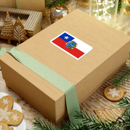 State Ensign of Chile 1819-1834 (Chile) STICKER Vinyl Kiss-Cut Decal - The Sticker Space