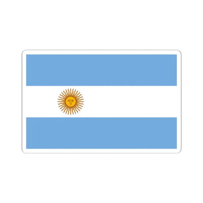 State flag of Argentina 1913-1941 (Argentina) STICKER Vinyl Kiss-Cut Decal 2 Inch White - The Sticker Space