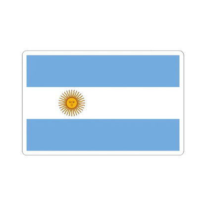 State flag of Argentina 1913-1941 (Argentina) STICKER Vinyl Kiss-Cut Decal 6 Inch White - The Sticker Space