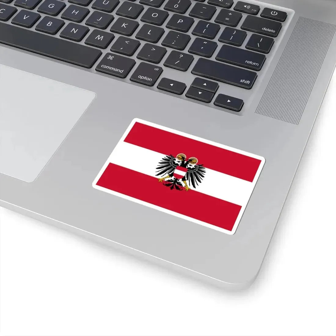 State flag of Austria 1934-1938 (Austria) STICKER Vinyl Kiss-Cut Decal - The Sticker Space