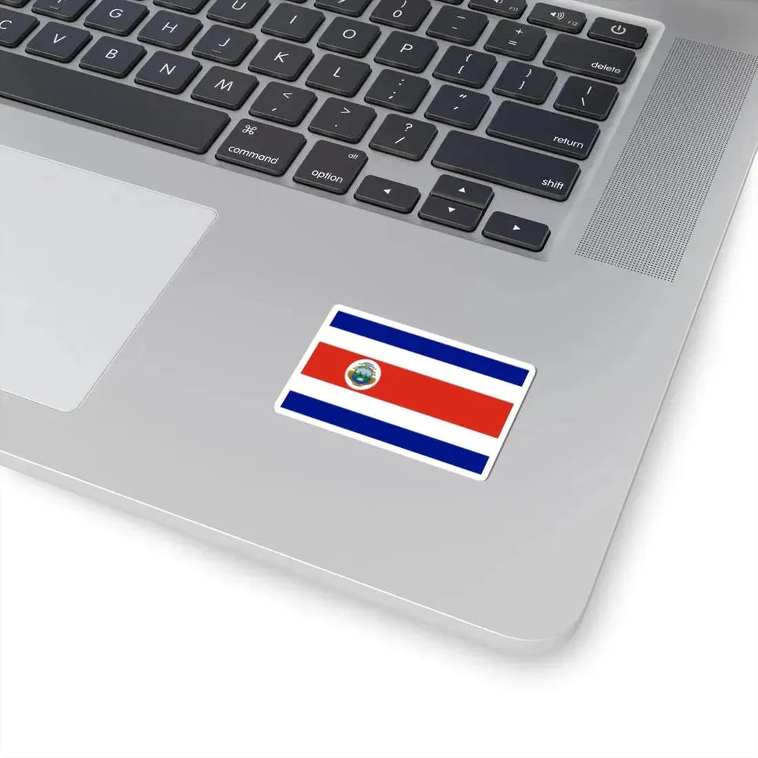 State Flag of Costa Rica 1964 3-2 (Costa Rica) STICKER Vinyl Kiss-Cut Decal - The Sticker Space