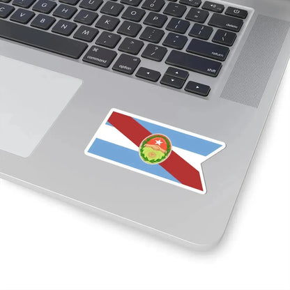 State Flag of Entre Rios (Argentina) STICKER Vinyl Kiss-Cut Decal - The Sticker Space