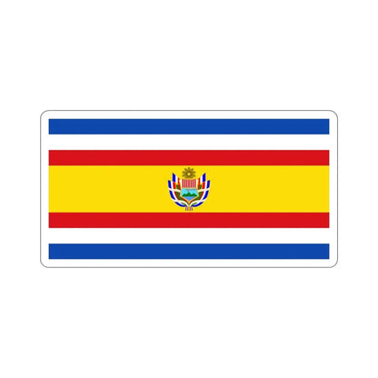 State Flag of Guatemala (1858-1871) STICKER Vinyl Die-Cut Decal 3 Inch - The Sticker Space