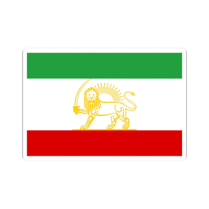 State Flag of Iran 1924 (Iran) STICKER Vinyl Kiss-Cut Decal 2 Inch White - The Sticker Space