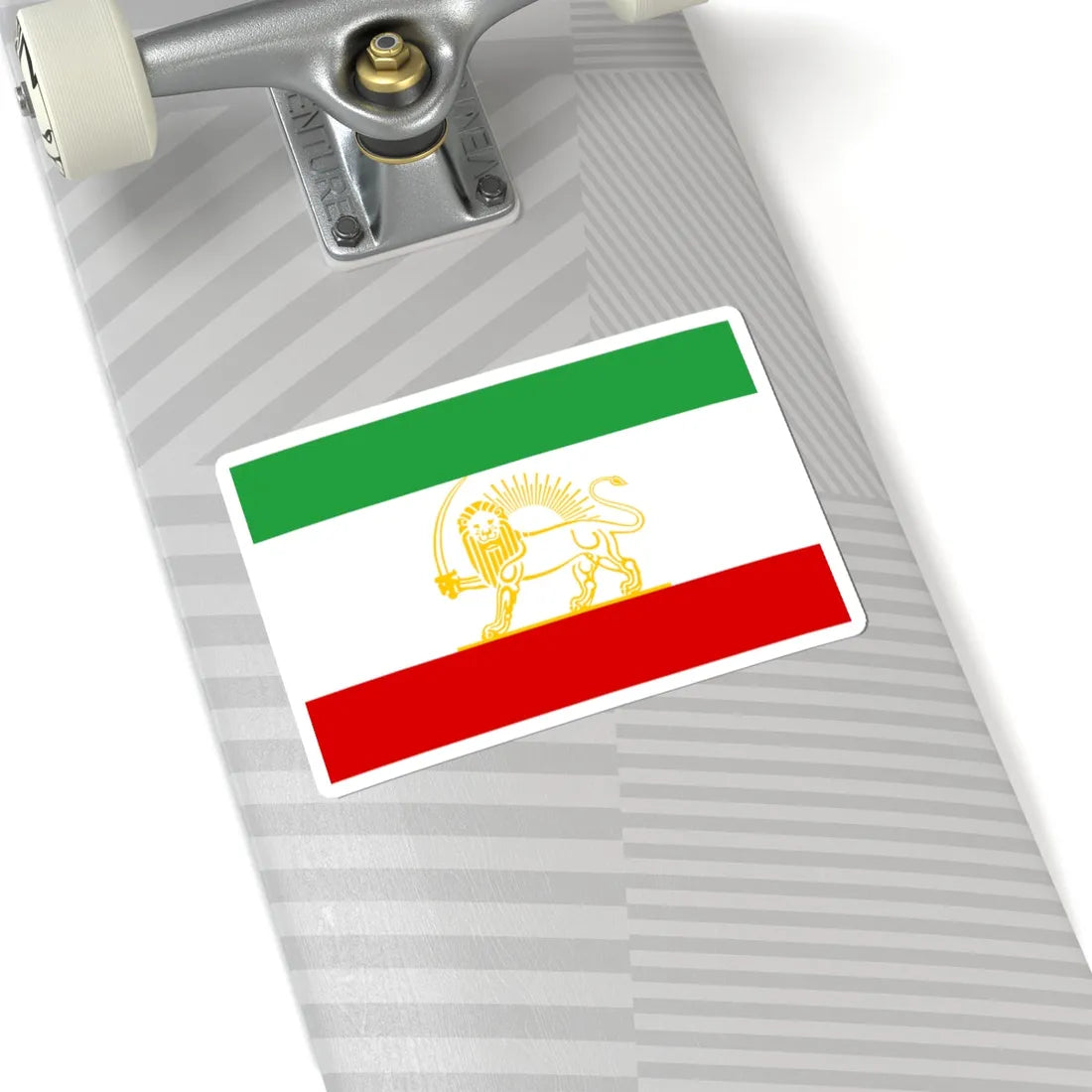 State Flag of Iran 1924 (Iran) STICKER Vinyl Kiss-Cut Decal - The Sticker Space