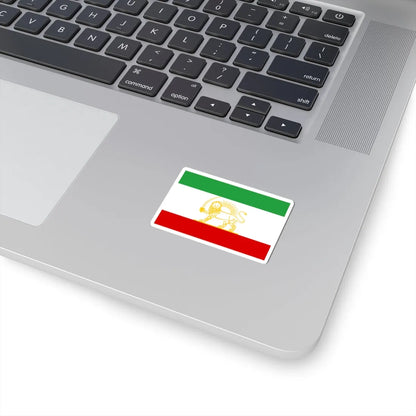 State Flag of Iran 1924 (Iran) STICKER Vinyl Kiss-Cut Decal - The Sticker Space