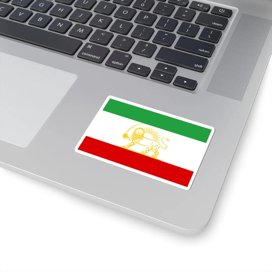 State Flag of Iran 1924 (Iran) STICKER Vinyl Kiss-Cut Decal - The Sticker Space