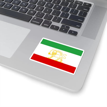 State Flag of Iran 1924 (Iran) STICKER Vinyl Kiss-Cut Decal - The Sticker Space