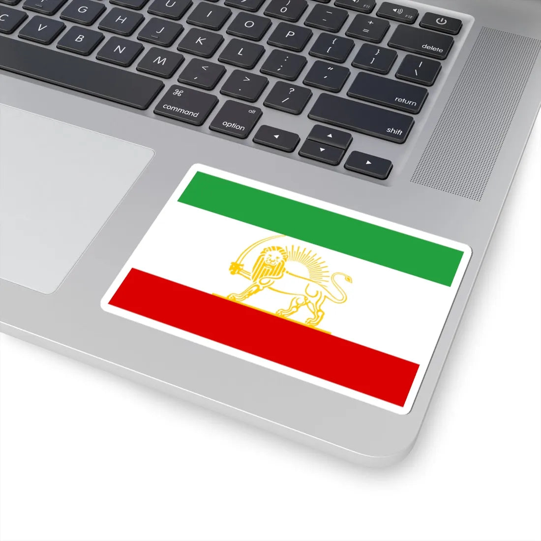 State Flag of Iran 1924 (Iran) STICKER Vinyl Kiss-Cut Decal - The Sticker Space