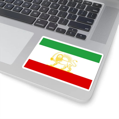 State Flag of Iran 1924 (Iran) STICKER Vinyl Kiss-Cut Decal - The Sticker Space
